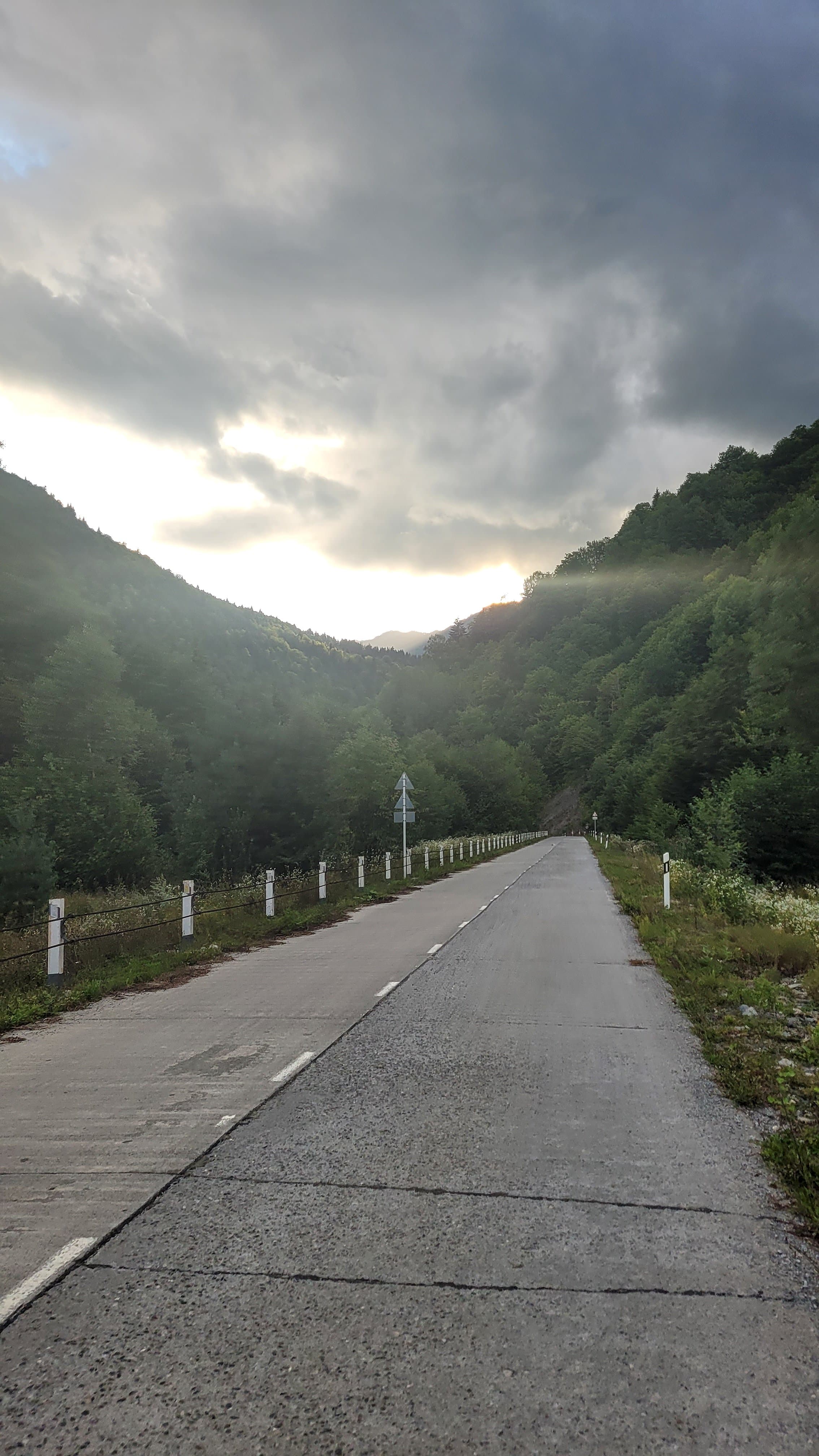 Georgien Sonniger Abend