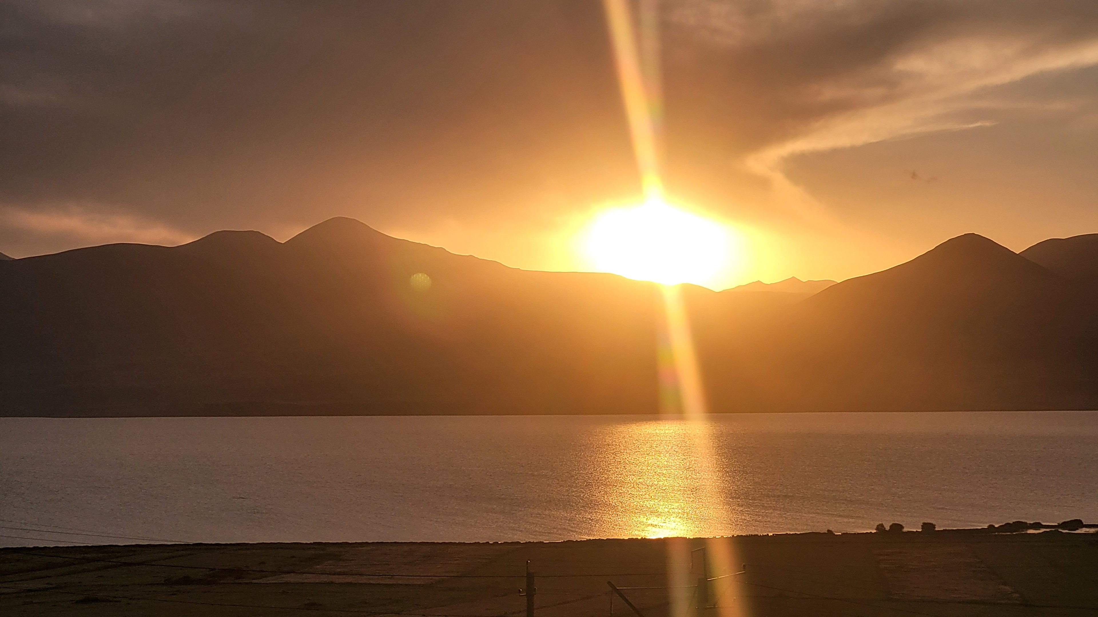 Georgien Sonnenuntergang