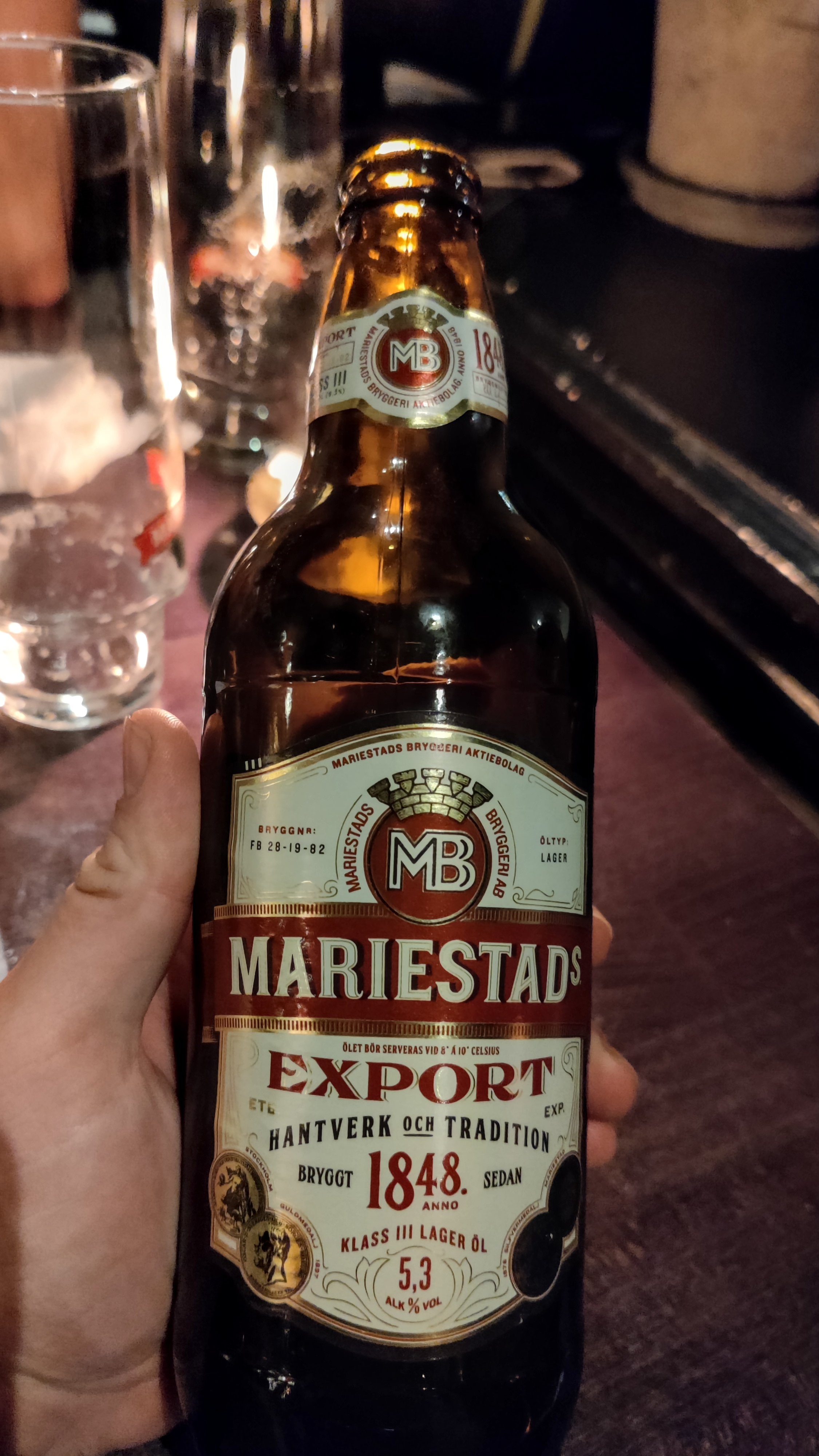 Alter Schwede 2 - Mariestad Bier