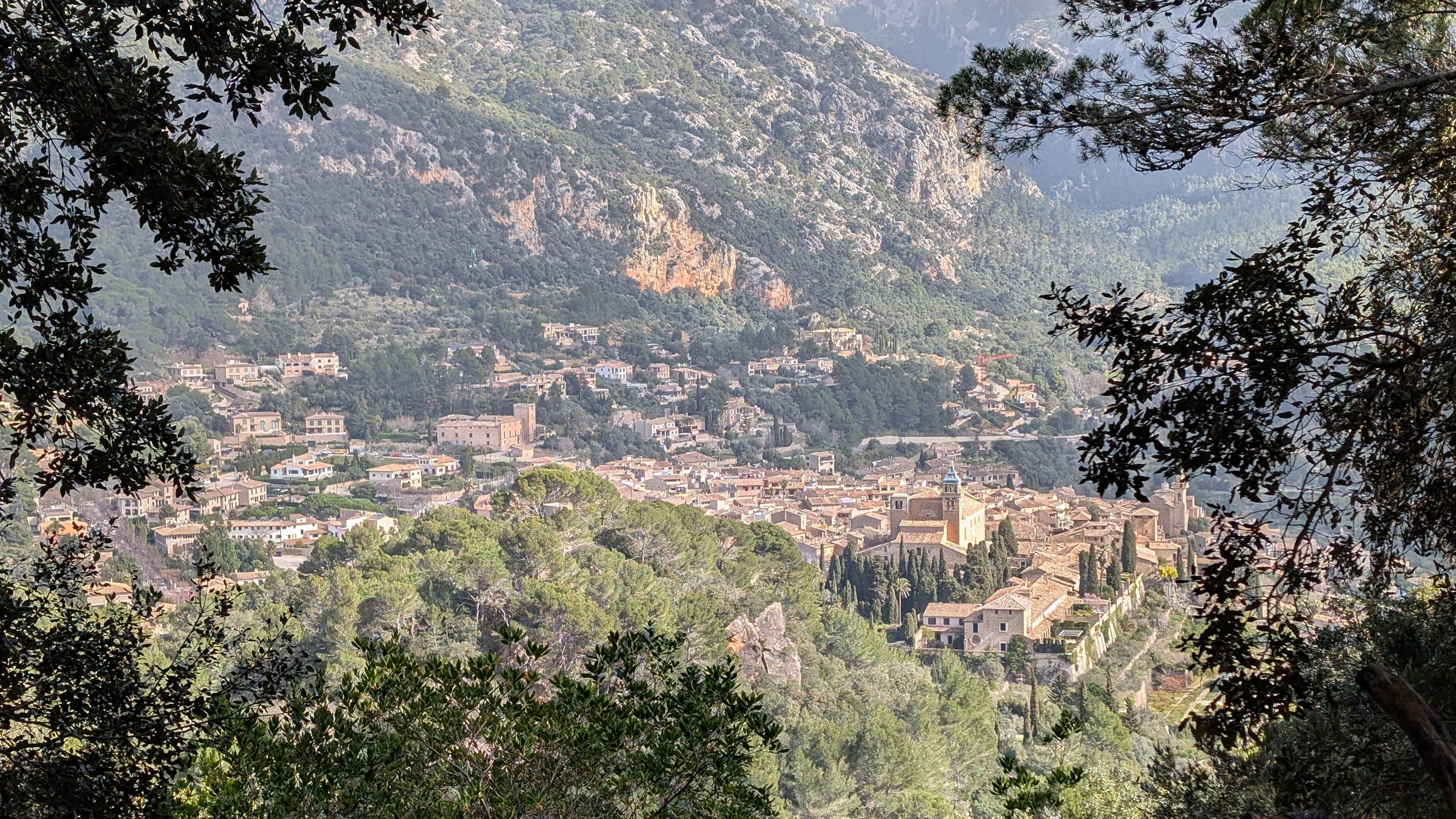 mallorca - Ausblick auf Valldemossa