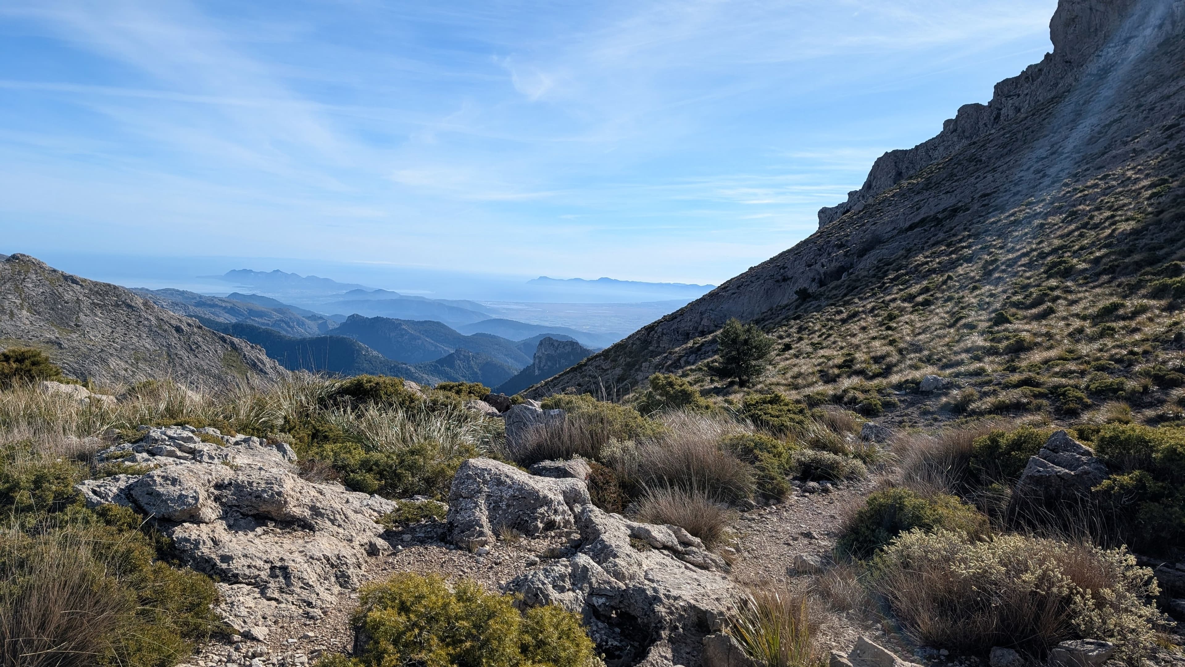 mallorca - Aussicht über die Ostküste