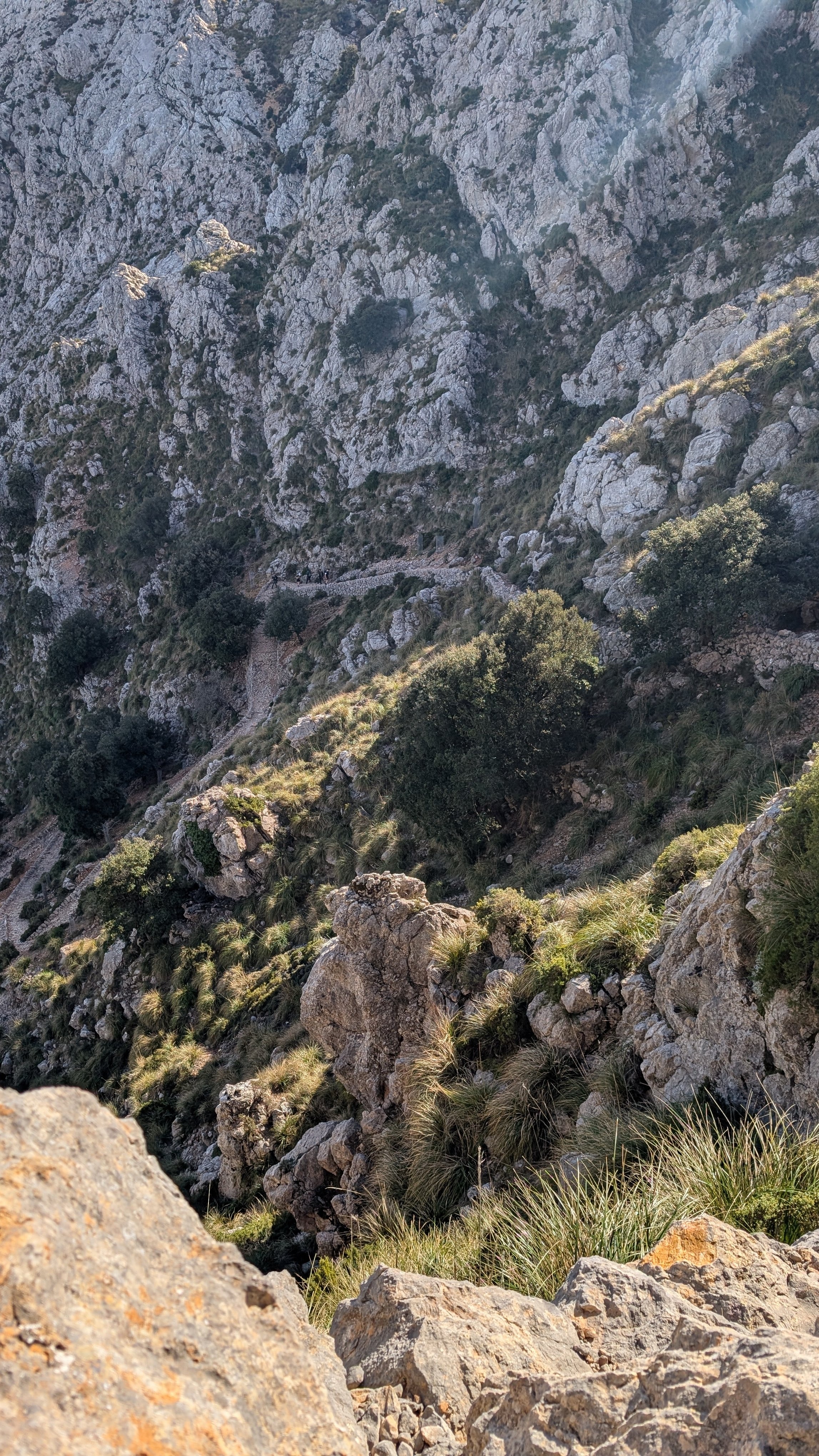 mallorca - ZickZack Trockensteinweg nach Lluc